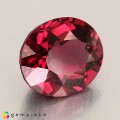 Natural Rhodolite garnet 4.11 Carats Vivid Purplish Pink Oval 10x9 mm Loose Gemstone - Image 6