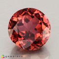 Natural Tourmaline 3.09 Carats Vivid Pink Round 9x9 mm Loose Gemstone - Image 6