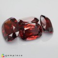 Natural Hessonite garnet 38.93 Carats Cinnamon Red Cushion 14x10 mm Loose Gemstone - Image 6