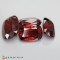 hessonite garnet  38.93cts - 14x10mm