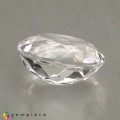 Natural Scapolite 2.17 Carats White Oval 9x8 mm Loose Gemstone - Image 3