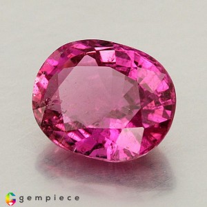 rubellite  3.16cts - 10x8mm