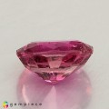 Natural Rubellite 3.16 Carats Purplish Pink Oval 10x8 mm Loose Gemstone - Image 3