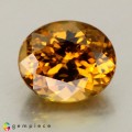 Natural Grossular garnet 2.74 Carats Honey Yellow Oval 9x7 mm Loose Gemstone - Image 1