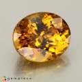 Natural Grossular garnet 2.74 Carats Honey Yellow Oval 9x7 mm Loose Gemstone - Image 6