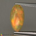 Natural Opal 3.11 Carats Rainbow Oval Cabochon 16x8 mm Loose Gemstone - Image 4