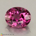 Natural Malaya garnet 1.07 Carats Vivid Purplish Pink Oval 7x5 mm Loose Gemstone - Image 3