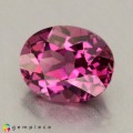 Natural Malaya garnet 1.07 Carats Vivid Purplish Pink Oval 7x5 mm Loose Gemstone - Image 2