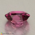 Natural Malaya garnet 1.07 Carats Vivid Purplish Pink Oval 7x5 mm Loose Gemstone - Image 4