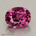 Natural Malaya garnet 1.07 Carats Vivid Purplish Pink Oval 7x5 mm Loose Gemstone - Image 6