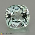 Natural Tourmaline 2.49 Carats Baby Mint Green Antique Cushion 8x8 mm Loose Gemstone - Image 1