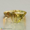 Natural Tourmaline 4.73 Carats Honey Yellow Fancy  12x10 mm Loose Gemstone - Image 4