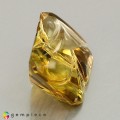 Natural Tourmaline 4.73 Carats Honey Yellow Fancy  12x10 mm Loose Gemstone - Image 5
