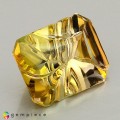 Natural Tourmaline 4.73 Carats Honey Yellow Fancy  12x10 mm Loose Gemstone - Image 7