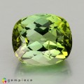 Natural Tourmaline 1.96 Carats Green Cushion 8x7 mm Loose Gemstone - Image 1