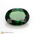 Natural Tsavorite garnet 1.63 Carats Chrome Green Oval 9x7 mm Loose Gemstone - Image 1