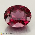 Natural Rhodolite garnet 4.97 Carats Vivid Purplish Pink Oval 11x9 mm Loose Gemstone - Image 3