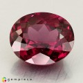 Natural Rhodolite garnet 4.97 Carats Vivid Purplish Pink Oval 11x9 mm Loose Gemstone - Image 4