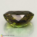 Natural Tourmaline 3.81 Carats Honey Green Oval 12x7 mm Loose Gemstone - Image 3