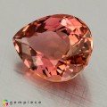 Natural Tourmaline 4.51 Carats Imperial Pink Pear 12x10 mm Loose Gemstone - Image 4