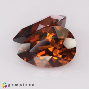 zircon  14.61cts - 14x9mm