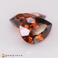 Natural Zircon 14.61 Carats Honey Orange Pear 14x9 mm Loose Gemstone - Image 5