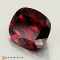 Natural Rhodolite garnet 4.82 Carats Pinkish Red Cushion 11x9 mm Loose Gemstone - Image 3