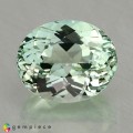 Natural Tourmaline 2.95 Carats Baby Mint Green Oval 9x8 mm Loose Gemstone - Image 1