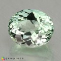 Natural Tourmaline 2.95 Carats Baby Mint Green Oval 9x8 mm Loose Gemstone - Image 2