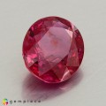 Natural Ruby 1.17 Carats Pinkish Red Oval 7x6 mm Loose Gemstone - Image 6