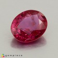 Natural Ruby 1.17 Carats Pinkish Red Oval 7x6 mm Loose Gemstone - Image 7