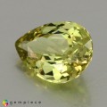 Natural Grossular garnet 1.73 Carats Yellow Pear 9x7 mm Loose Gemstone - Image 3