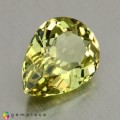 Natural Grossular garnet 1.73 Carats Yellow Pear 9x7 mm Loose Gemstone - Image 2