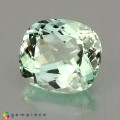 Natural Montebrasite 1.79 Carats Baby Mint Green Antique Cushion 8x7 mm Loose Gemstone - Image 2