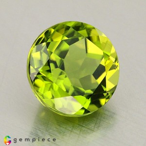 peridot  6.58cts - 11x8mm