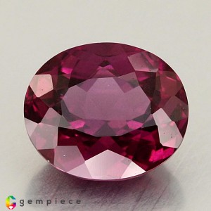 rhodolite garnet  5.81cts - 11x10mm