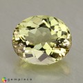 Natural Beryl 2.15 Carats Pastel Yellow Oval 9x8 mm Loose Gemstone - Image 1