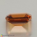 Natural Zircon 3.26 Carats Imperial Brown Emerald 9x7 mm Loose Gemstone - Image 4