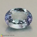 Natural Tanzanite 2.24 Carats Light Blue Oval 9x7 mm Loose Gemstone - Image 6