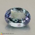 Natural Tanzanite 2.24 Carats Light Blue Oval 9x7 mm Loose Gemstone - Image 3
