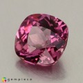 Natural Malaya garnet 1.10 Carats Purplish Pink Antique Cushion 6x6 mm Loose Gemstone - Image 3