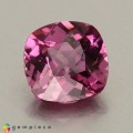 Natural Malaya garnet 1.10 Carats Purplish Pink Antique Cushion 6x6 mm Loose Gemstone - Image 6