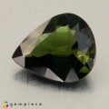 Natural Sapphire 2.52 Carats Intense Green Pear 10x8 mm Loose Gemstone - Image 2