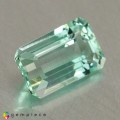 Natural Beryl 0.65 Carats Mint Green Emerald Cut 7x4 mm Loose Gemstone - Image 6