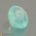 Natural Peru opal 1.58 Carats Aqua Blue Oval 10x8 mm Loose Gemstone - Image 5