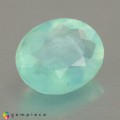 Natural Peru opal 1.58 Carats Aqua Blue Oval 10x8 mm Loose Gemstone - Image 6