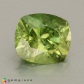 Natural Demantoid garnet 0.81 Carats Green Cushion 6x5 mm Loose Gemstone - Image 4