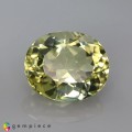Natural Amblygonite 2.46 Carats Yellow Oval 9x8 mm Loose Gemstone - Image 6