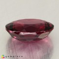 Natural Rhodolite garnet 4.88 Carats Purplish Pink Oval 11x10 mm Loose Gemstone - Image 4