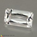 Natural Petalite 6.39 Carats White Emerald Cut 15x9 mm Loose Gemstone - Image 2